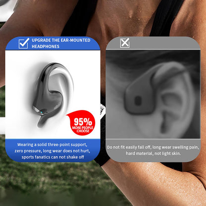 JR04 Bass Earbuds Wireless Air Conduction Sports Earhook