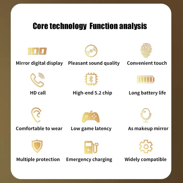 Mirror S20 Wireless BT Earbuds