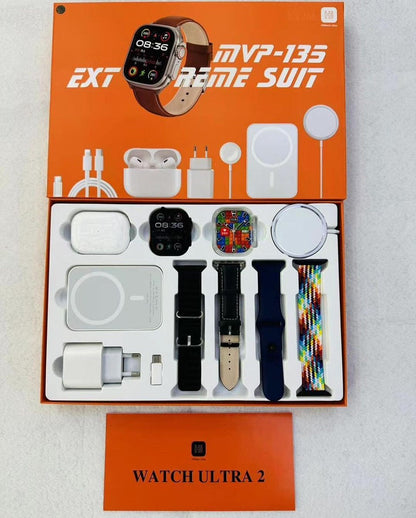 12-in-1 MVP-135 Extreme Suit Smartwatch Combo – Ultimate Smart Tech Gadget Collection