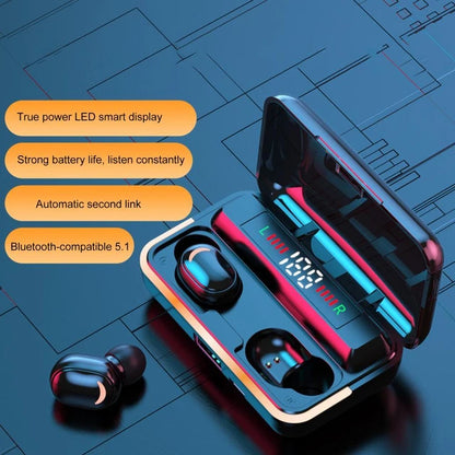 E10 Wireless Earbuds With Cool Breathing Lights