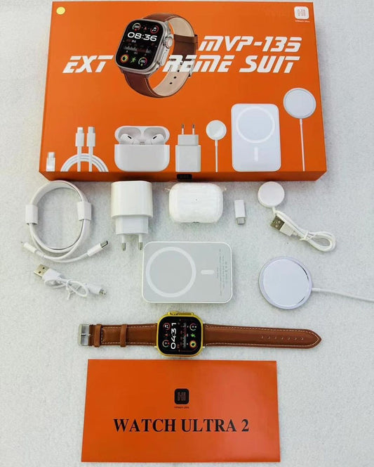 12-in-1 MVP-135 Extreme Suit Smartwatch Combo – Ultimate Smart Tech Gadget Collection