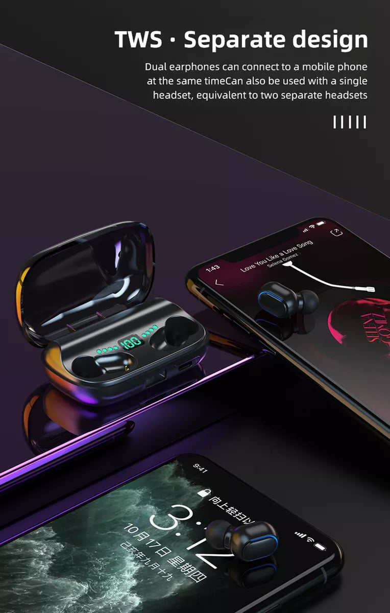 Tg11 Bass Boosted Wireless Earbuds