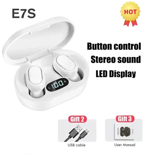 E7S Bluetooth Noise Cancelling Earbuds