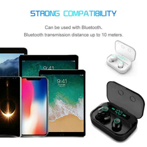 TG02 Wireless Bluetooth 5.1 Hifi Sport Earbuds