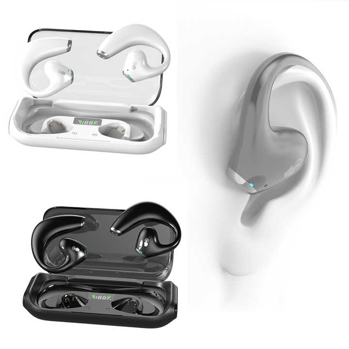 JR04 Bass Earbuds Wireless Air Conduction Sports Earhook